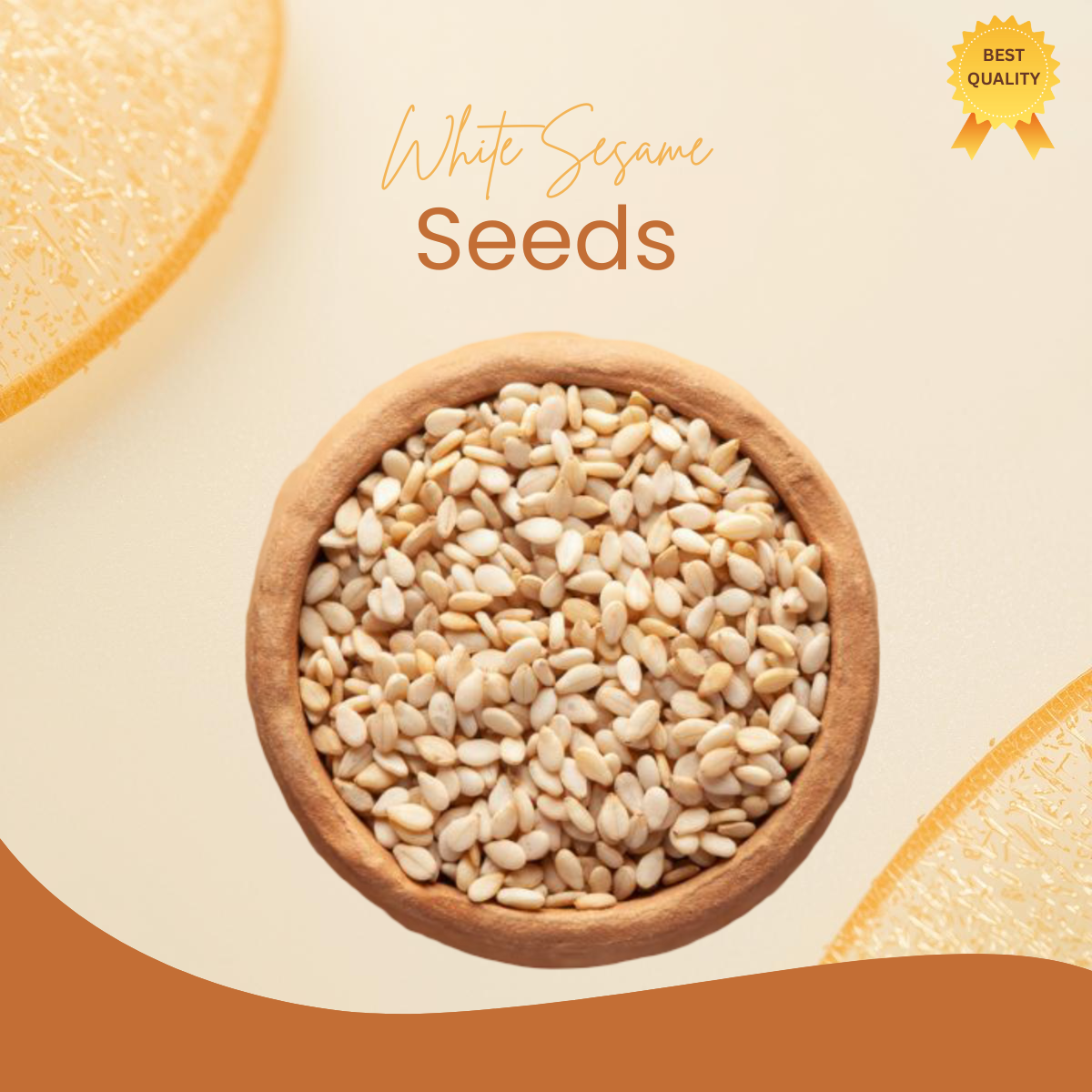 white sesame Seeds